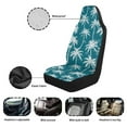 thumbnail image 6 of Yuyamidu Coconut Tree Car Seat Covers Hawaii Auto Seat Covers Front Seats Only Easy to Install and Clean Automotive Accessories Universal Fit for Most Vehicle, 6 of 7