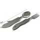 thumbnail image 5 of Juego De Cubiertos De Viaje De 2 Piezas Portátil 4 En 1 Platos Rueda Mango De Aluminio Cuchillo - Botella, 5 of 5