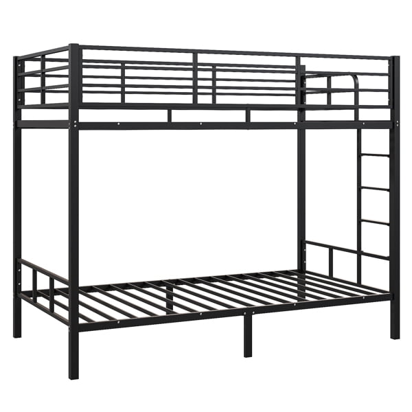Alvantor Heavy Duty Metal Bunk Bed Twin Over Twin With Safety Guard Rails & Ladder