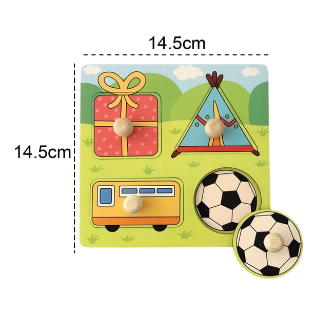 Goula Puzzles De 6 Formas – Rompecabezas De 2 Piezas Con Animalitos Para Preescolares, Desarrolla La Motricidad Fina Desde Los 2 Años