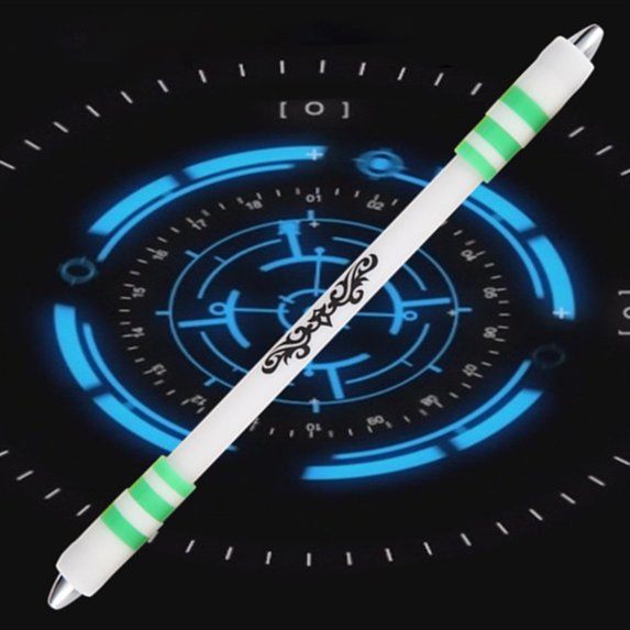 Stylish Grind Light Pen Fluorescent Pen Spinning Set(Can't Write)