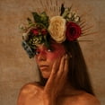 thumbnail image 2 of Yuan, Kiki 15x15 Black Ornate Wood Framed with Double Matting Museum Art Print Titled - HANA, 2 of 4