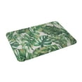 thumbnail image 2 of Green Bathroom Rug Green Bath Mat Leaf Bath Mat Leaf Bathroom Rug Tropical Bath Mat Tropical Bathroom Rug 16" X 24", 2 of 8