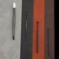 thumbnail image 5 of Juego portátil de cortaúñas y herramientas de belleza, juego de manicura de acero inoxidable, con bolsa de cuero negra, 5 of 5