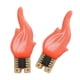 thumbnail image 2 of Luces de llama, lámparas de candelabro, decoración, minivelas, lámpara de fuego, lámparas de llama para reunión familiar, Navidad al aire libre , Rojo, 2 of 8