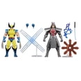 thumbnail image 1 of Marvel Legends Series Gamerverse Wolverine vs Marvel's Silver Samurai, Retro Video Game -Inspired Collectible 6-Inch Action Figures, 1 of 5