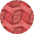 thumbnail image 1 of Ahgly Company Machine Washable Indoor Round Transitional Red Area Rugs, 3' Round, 1 of 7