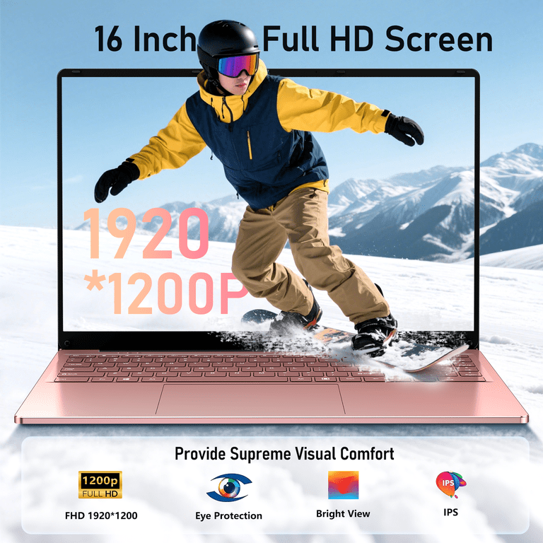 Chheart 16 Inch Gaming Laptop, Laptop Computer 2025 Windows 11 Pro