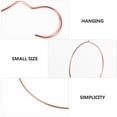 thumbnail image 5 of WHAMVOX Rose Gold Round Tie Hanger for Storage Made of Stainless Steel Suitable for Closet and Cloakroom 6.5 Inches, 5 of 8