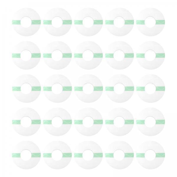 TISHITA 2x 25 Pieces Sensor Covers Adhesive Patches Overpatch Tape for Shower Swimming