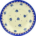 thumbnail image 2 of Polish Pottery Pasta Bowl 8-inch Polmedia Daisy Dollops Theme Hand Painted in Boleslawiec, Poland + Certificate of Authenticity, 2 of 6