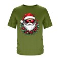 thumbnail image 4 of Tops para hombre, blusas y camisas de manga corta con cuello redondo para hombre, camiseta informal con cuello redondo y estampado para hombre, blusa de manga corta, blusa de poliéster para hombre, 4 of 4