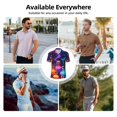 thumbnail image 6 of Yiaed Colorful Potion Bottles MagicPrint Men's Short Sleeve Polo Shirt,Golf Polo for Men Three-Button Golf Shirt Athletic Casual Collared T-Shirt- Large, 6 of 7