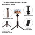 Wireless Selfie Stick Extendable Phone Camera Stick Tripod with