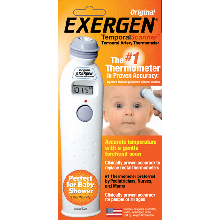 Exergen Original Temporal Artery Thermometer (Best Temporal Thermometer For Toddlers)