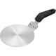 thumbnail image 2 of melotizhi Stove Heat Dissipation Plate Circular Thermal Induction Adapter Plate With Detachable Handle Cookware Protector Used For Heating Cooking And Thawing Cookware Silver, S, 2 of 9
