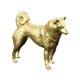 thumbnail image 4 of Estatua perro latón, adorno escritorio, decoración artesanal para escritorio, escultura perro, figura animal para estanterías libros B, 4 of 8