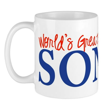 

CafePress - World s Greatest Son II Mug - Ceramic Coffee Tea Novelty Mug Cup 11 oz