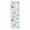 Teal Green, variant on Window Privacy Film, Blue Khaki Coral Sun Blocking Window Tint Film Heat Control One Way Blackout Window Film, Spring Summer Coastal Starfish Beach Nautical Conch Non Adhesive Static Cling 17.7x39.3