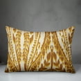 thumbnail image 3 of Creative Products Large Ikat Orange Yellow Pattern 14x20 Indoor / Outdoor Pillow, 3 of 3