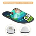 thumbnail image 4 of Ben 10 Slippers Bedroom Shoes Indoor Furry Warm Stylish Pattern Home Slippers For Women Men Medium, 4 of 9