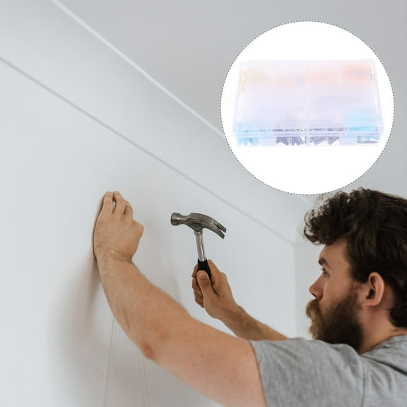 UPOUART Drywall Anchors and Screws Kit for Metal and Iron Fastening, Heavy Duty Wall Mounting Hardware Set