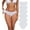 6 White, variant on ANLIQI Modal Microfiber Underwear Women Hipster Panties Breathable Ladies Panties Bikini Comfortable Undies S-2XL (3BVP,M)