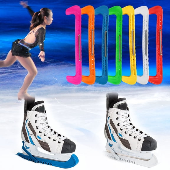 Skate Blade Protectors, Plastic, Easy Assembly, Walking/Rink Use