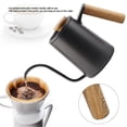 thumbnail image 4 of 600ml Stainless Steel Drip Coffee Maker with Long Spout and Handle (Black), 4 of 4