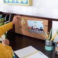 thumbnail image 5 of Rosebery Kids Modern Wood Writing Desk with Chair in Espresso, 5 of 10