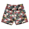 thumbnail image 7 of FORMRS Boys Swim Trunks Quick Dry Mesh Lining Beach Boardshorts, Sizes XS-XL, Black Lucky Cat, 7 of 7
