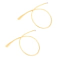 thumbnail image 1 of Accesorio duradero de pelos de arco sin blanquear para instrumentos de violín, viola y violonchelo(2 madejas), 1 of 14