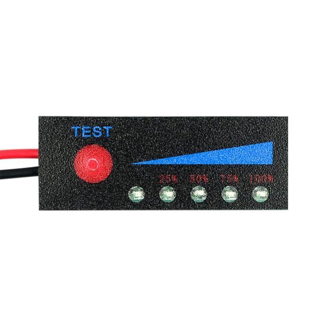 Módulo medidor de pantalla LCD 1S 2S 3S 4S indicador de nivel de batería de litio conveniente