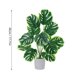 thumbnail image 3 of Artificial Monstera Deliciosa Bonsai Indoor Artificial Plants Desktop Ornament Suitable For Home Decoration In Living Rooms Offices And Bedrooms, 3 of 6