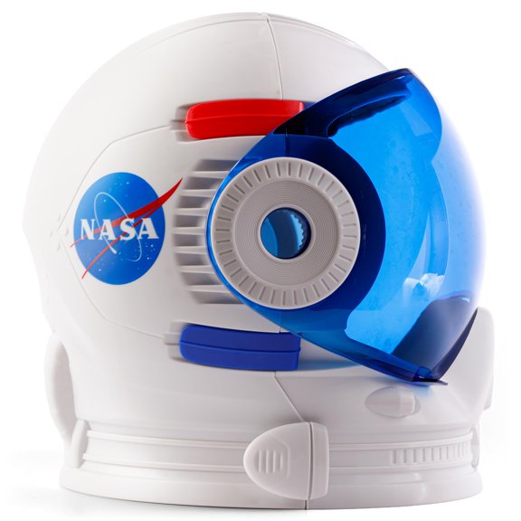 Casco de astronauta para niños Blue Marble NASA, accesorio de disfraz