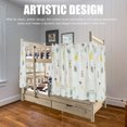 thumbnail image 2 of EeaseCA 2pcs Bed Curtains Dormitory Privacy Cloth Curtains Household Use Curtains, 2 of 7