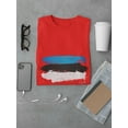 thumbnail image 3 of Estonia Flag Painted With Brush T-Shirt Men -Image by Shutterstock, Male Medium, 3 of 4