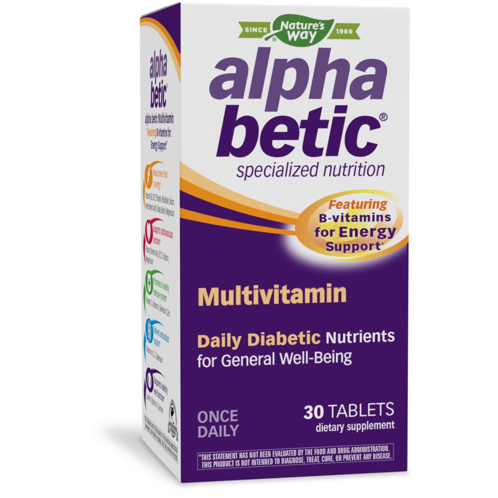 Nature's Way Alpha betic® Multivitamin, Energy Support