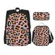 thumbnail image 1 of Disketp Leopard Mochila Estampada de Gran Capacidad con Lonchera y Estuche, Set de 3 Piezas para Estudiantes, 1 of 7