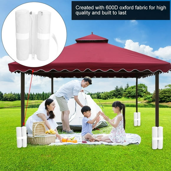 Sonew Canopy Weighted Sand Bags Pop-up Sunshade Tent Foot Outdoor Sun Shelter Legs, Tent Leg Weight, Tent Weight
