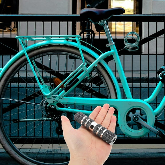 CIMAXIC 1 Pair Bike Foot Pegs Aluminum Alloy Slip Prevention for Mountain Biking