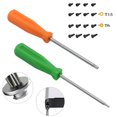 thumbnail image 3 of Lefu 16pcs Security Screws Ring Doorbell Magnetic Torx Screwdriver T6 T15 Repair Tool, 3 of 7