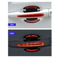 thumbnail image 3 of Car Door Handle Scratch Protective Sticker Reflective Strips Set, 3 of 8