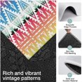 thumbnail image 3 of Rainbow Ethnic Pattern Kitchen Rugs Sets Of 3,Kitchen Runner Rugs Non Skid Washable,Decorative Kitchen Floor Mats for Kitchen,Sink,Laundry,17"x30"+ 17"x47" + 17"x59", 3 of 6