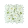 thumbnail image 2 of Fondo de fotografía de Panel de flores artificiales, decoración romántica para el Día de San Valentín, arreglos florales para decoración para ,, 2 of 8
