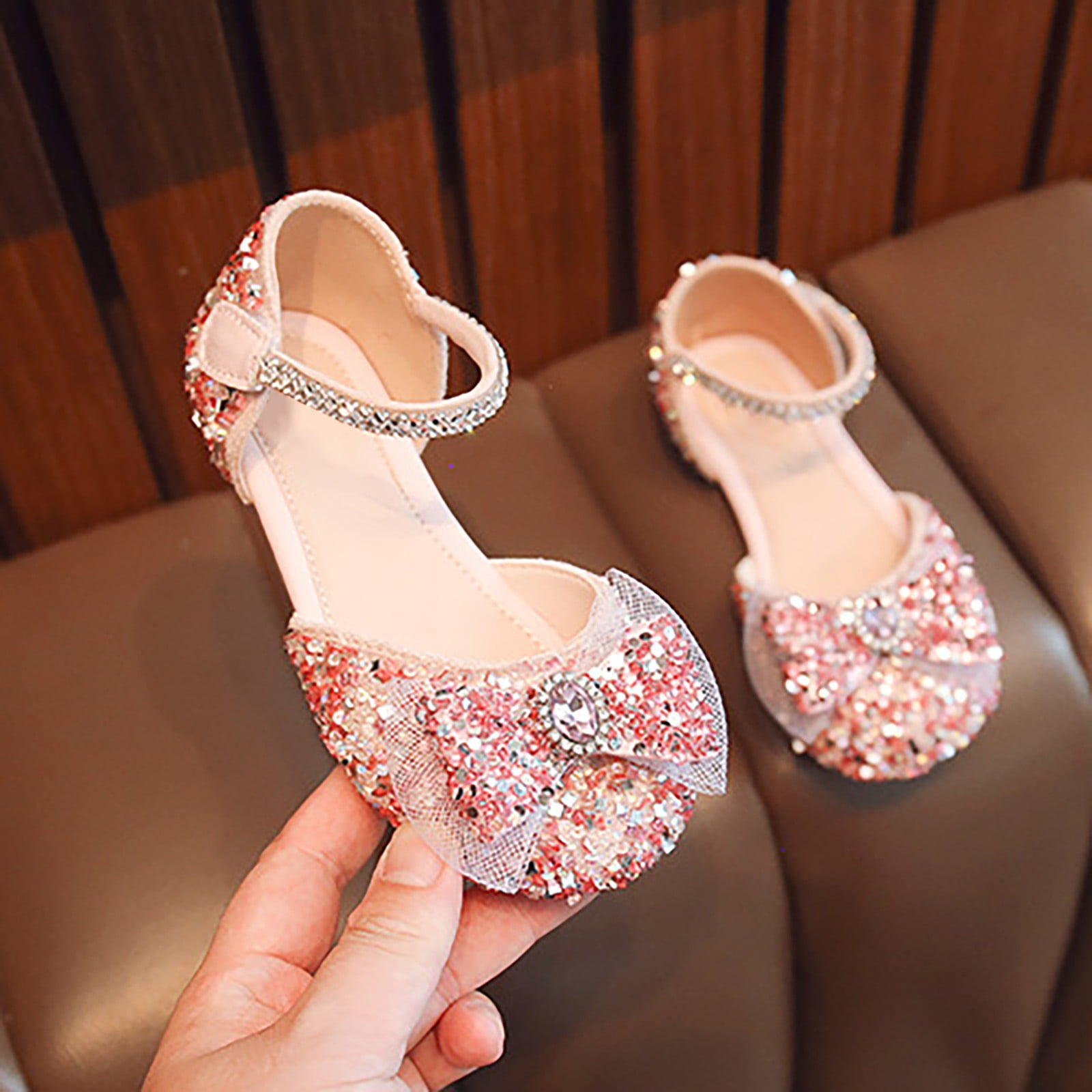 Kids glitter sandals deals