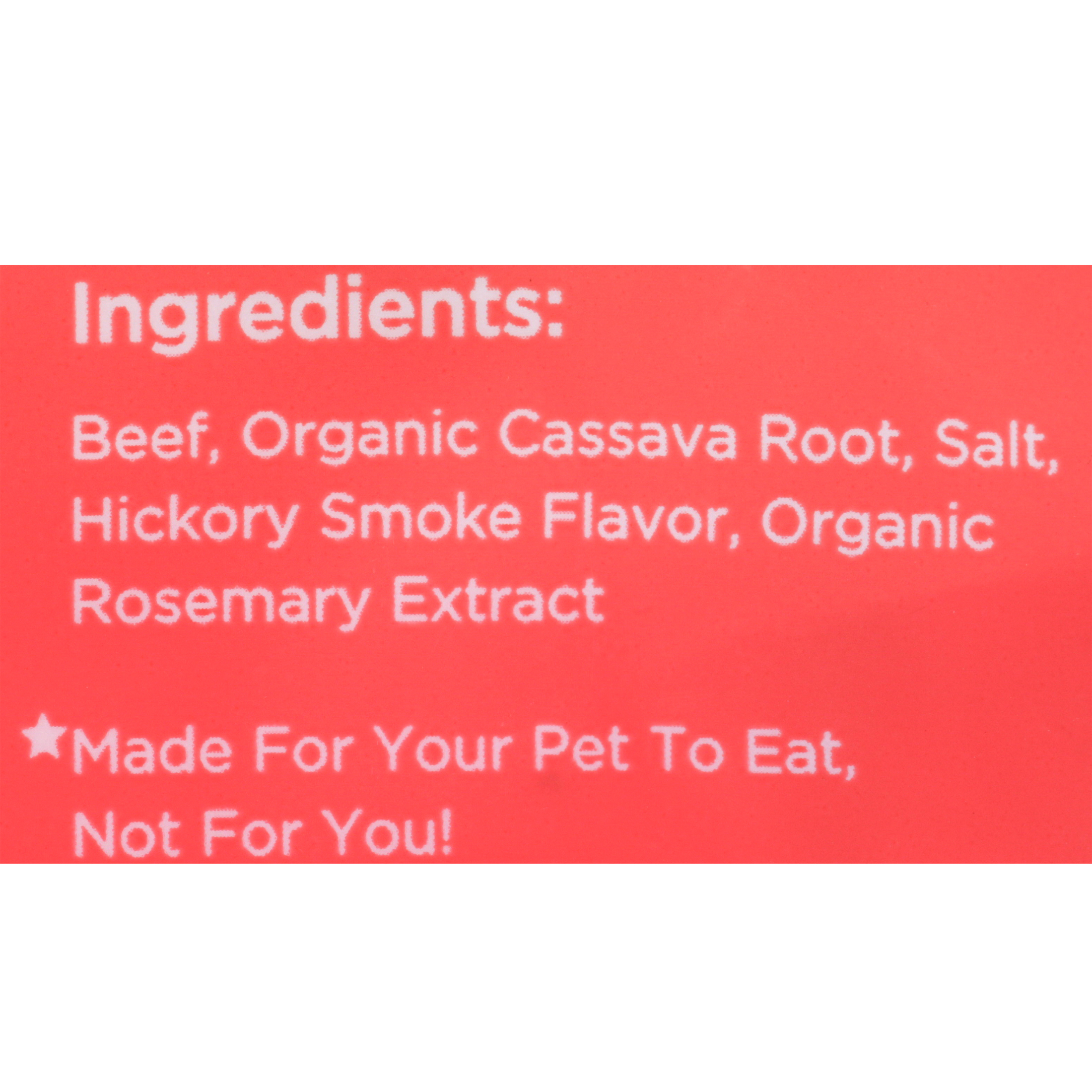 Full Moon All Natural Wild Jerky Dog Treats, Grass Fed Beef, 10 Ounce