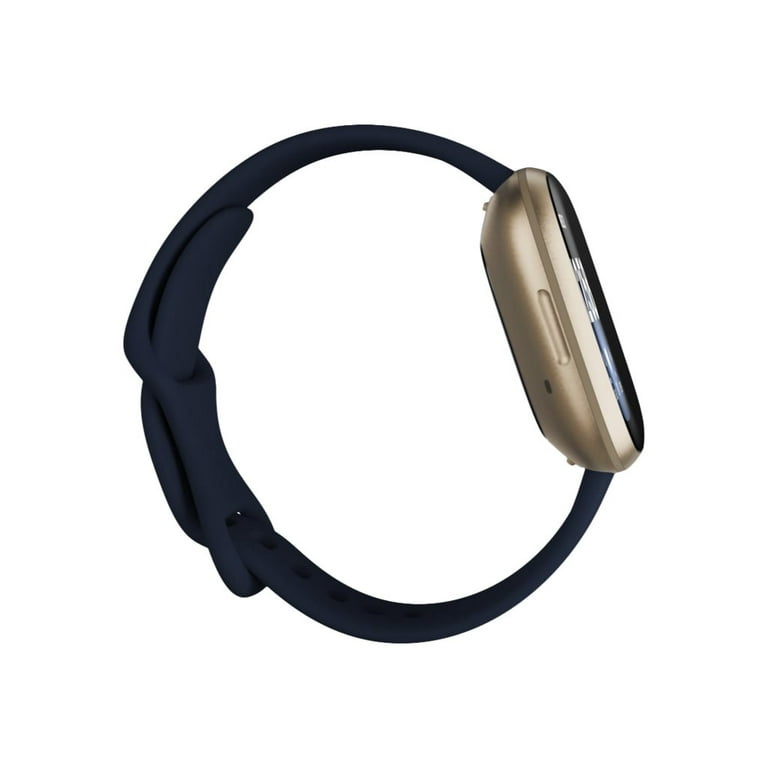 Fitbit Versa 3 - Soft gold aluminum - smart watch with band