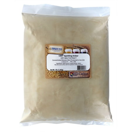 

Briess Amber Dry Malt Extract for Home Brewing 3lbs
