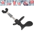 thumbnail image 6 of Nieyigj Manual Chiropractic Adjustment Tool 300N Handheld Spine Correcting Massager for Back Neck Lumbar Pain Relief, Stainless Steel Joint Soreness Massage Kit with 4 Heads (8.26 inches / 21 cm), 6 of 6
